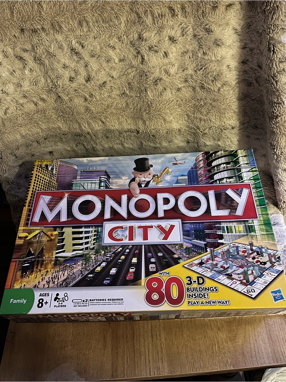 Monopoly City Board Game w/ 3D Buildings 100% Complete 2009 Tested & Works